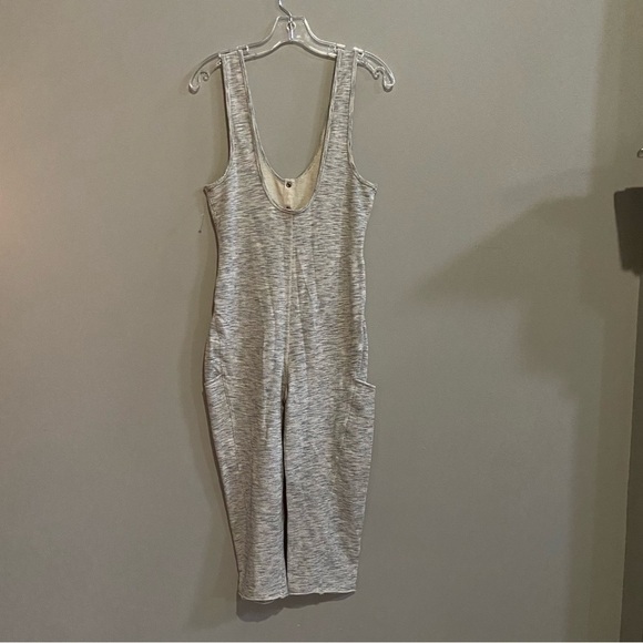 New! Free people cross-court Henley onesie jumpsuit 28044 - Picture 9 of 10